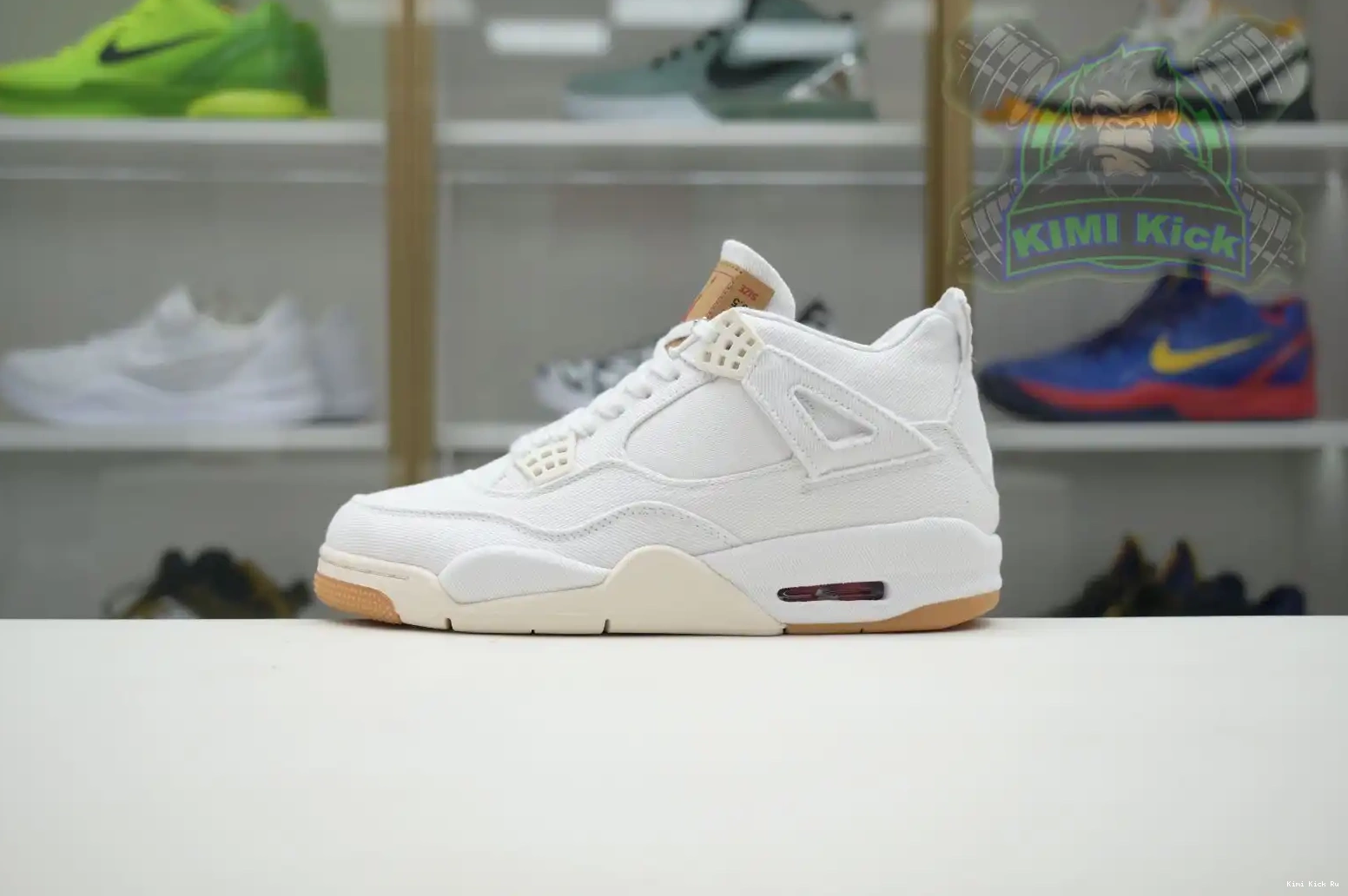 Jordan white Kimikick Air Jordan levis tag) (levis 4 0722